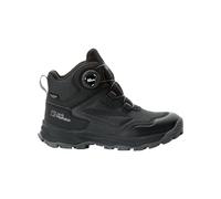 Jack Wolfskin Cyrox Texapore Dial Mid K, Scarpe da Passeggio Unisex-Bambini, Nero, 26 EU