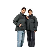 Jack Wolfskin Dellbrueck Jkt Piumino, Ardesia/Verde, XS Unisex-Adulto
