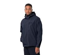 Jack Wolfskin Desert Wind Jacket M, Giacca a Vento Uomo, Blu Notte