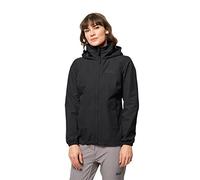 Jack Wolfskin Donna Giacca antivento Stormy Point 2L - Nero - XL