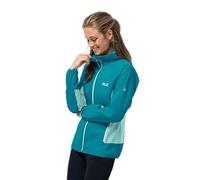 Jack Wolfskin, Eagle Peak Ii, Giacca Antivento Di Softshell, Ciano Scuro, S, Donna