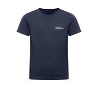 Jack Wolfskin Essential Cotton T K T-Shirt, Blu Notte, 92 Unisex-Bambini e Ragazzi