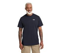 Jack Wolfskin Essential Short Sleeve T-shirt Blu S Uomo