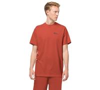 Jack Wolfskin Essential T M Maglietta, Ruggine Intenso, L Uomo