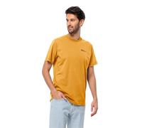 Jack Wolfskin Essential T M Maglietta, Senape, L Uomo