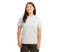 Jack Wolfskin Essential Short Sleeve T-shirt Bianco L Donna