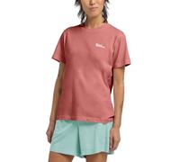 Jack Wolfskin Essential T W T-Shirt, Mineral Red, M Donna
