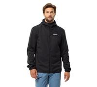Jack Wolfskin Feldberg Felpa con Cappuccio M Giacca Softshell, Nero, M Uomo