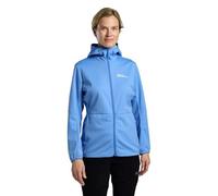 Jack Wolfskin Feldberg Hoody W Giacca Softshell, Mid Blu, XXL Donna