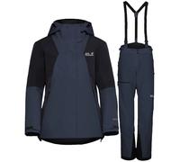 Jack Wolfskin Flowline Pro 2L Ins set, donna, blu scuro