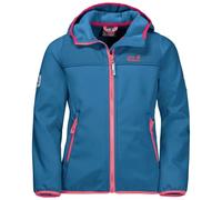 Jack Wolfskin Fourwinds - Giacca softshell da bambino, colore: Blu Wave Blue, 104