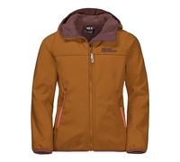 Jack Wolfskin Fourwinds-Giacca Softshell, Foglie Autunnali, 92 Unisex-Bambini e Ragazzi