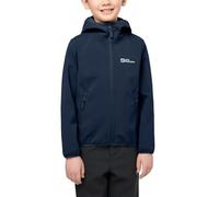 Jack Wolfskin FOURWINDS JACKET KIDS - Giacca softshell Bambini unisex, night blue,