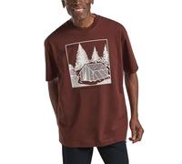 Jack Wolfskin Freeroamer T M T-Shirt, Tent Dark Rust, L Uomo