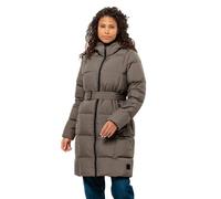 Jack Wolfskin Frozen Lake Coat W Piumino, caffè Freddo, XL Donna