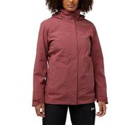 Jack Wolfskin Rotwand 3 in 1 Jkt W Giacca, ocra Rossa, XS Donna
