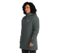 Jack Wolfskin Giacca antivento isolata Heidelstein da donna - Verde ardesia - XS