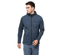 Jack Wolfskin Giacca con cappuccio Horizon Uomo M, Blu Thunder, XXXL