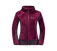 Jack Wolfskin Giacca da Donna con Parete Rossa, Wild Berry, Taglia M