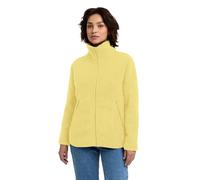 Jack Wolfskin High Curl, giacca in pile, donna, giallo 40(L) Lemon Ice