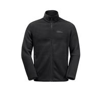 JACK WOLFSKIN Giacca di pile funzionale 'Winterstein' pietra / nero Uomo JACK WOLFSKIN XL