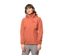 Jack Wolfskin Giacca Impermeabile da Donna Stormy Point 2L Jkt W, guave, XS