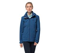 Jack Wolfskin - Giacca rigida da donna Evandale Hardshell, Donna, Giacca Hardshell Donna, 1111191, Blu indaco, S