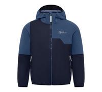 Jack Wolfskin Giacca softshell da bambino unisex Turbulence Hooded Jkt K