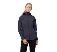 Jack Wolfskin Giacca Softshell da Donna Go Hike Softshell W, Grafite, XS