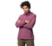 Jack Wolfskin Giacca Stormy Point W, Giacca Donna, Quarzo viola., XL