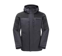 Jack Wolfskin Giacca Uomo, Ebano, XXXL