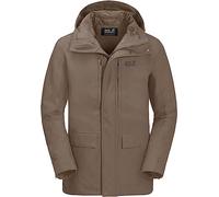 Jack Wolfskin Giacca West Coast Uomo, Marrone castano, XL