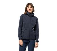 Jack Wolfskin Windhain Hoodie Blu S Donna