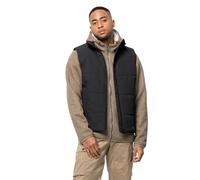 Jack Wolfskin Gilet antigelo da Uomo, Nero, M