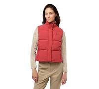 Jack Wolfskin Gilet da donna Nordlicht W, Corallo rosso, XS