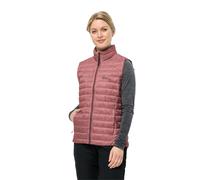 Jack Wolfskin Gilet da donna Pilvi Down West W, Mineral Red, XL