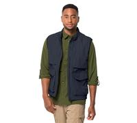 Jack Wolfskin Gilet da trekking leggero da uomo M, Blu notte, M