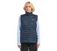 Jack Wolfskin Gilet in piumino da donna Pilvi Down West W Rds, Cielo di mezzanotte, M