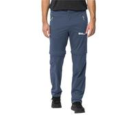Jack Wolfskin Glastal Zip off Pants M Pantaloni da Escursionismo, Evening Sky, 52 Uomo