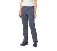 Jack Wolfskin Glastal Zip off Pants W, Pantaloni da Trekking Donna, Delfino, 38