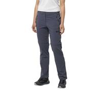 Jack Wolfskin Glastal Zip off Pants W, Pantaloni da Trekking Donna, Delfino, 46