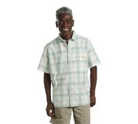 Jack Wolfskin Great Plains Shirt M Camicia, Check Soft Jade, L Uomo