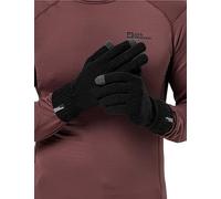 Jack Wolfskin Guanto a Coste, Nero, L Unisex-Adulto
