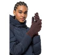 Jack Wolfskin Guanto da donna High Curl W Glove, Boysenberry, XS