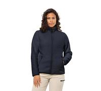 Jack Wolfskin High Curl Jacket W Giacca in Pile, Blu Notte, M Donna