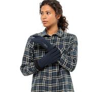 Jack Wolfskin Highloft-Guanti da Donna, Blu Notte