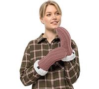 Jack Wolfskin Highloft Knit Mitten W Guanto, Afterglow, S Donna