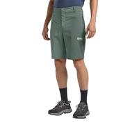 Jack Wolfskin Hikeout Shorts M Pantaloncini da Escursionismo, Ardesia/Verde, 48 Uomo