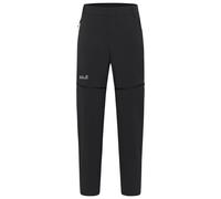 Jack Wolfskin - Hikeout Zip Away Pants - Pantaloni da trekking 52 - Regular nero