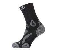 Jack Wolfskin Hiking PRO Classic Cut Chaussettes, Calze Unisex - Adulto, (Dark Grey), (Taglia Produttore: 35-37)